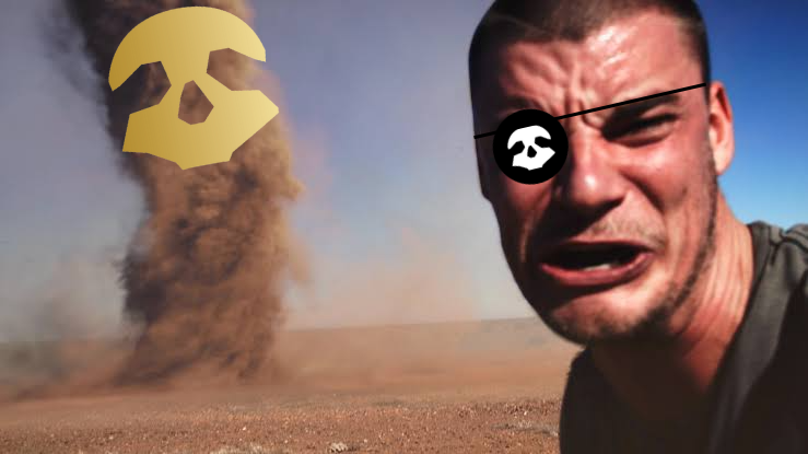 Pirate Chain storm Blank Meme Template