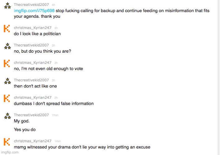 tck really trying to make a round 2 literally hours after I made a poll | made w/ Imgflip meme maker