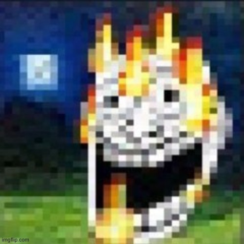 image tagged in minecraft,troll face | made w/ Imgflip meme maker