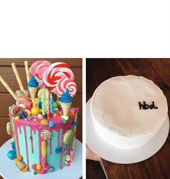 High Quality Cake comparison Blank Meme Template