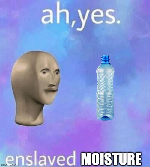 Ahh yes | MOISTURE | image tagged in ahh yes | made w/ Imgflip meme maker