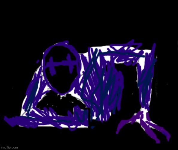 i found this old ahh image of one of my ocs (glitch) | made w/ Imgflip meme maker