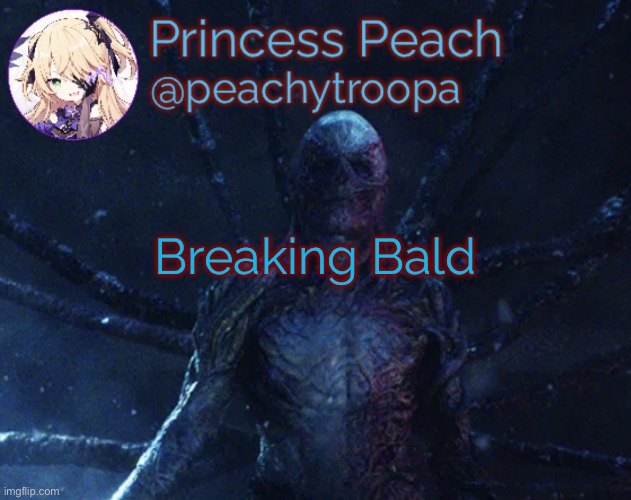 Vecna | Breaking Bald | image tagged in vecna | made w/ Imgflip meme maker