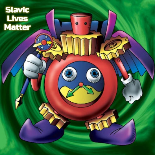 Time Wizard | Slavic Lives Matter | image tagged in time wizard,slavic,slm,yugioh | made w/ Imgflip meme maker
