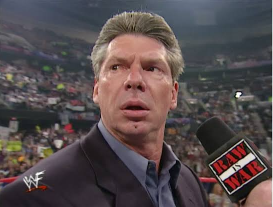 High Quality Vince Mcmahon surprised Blank Meme Template
