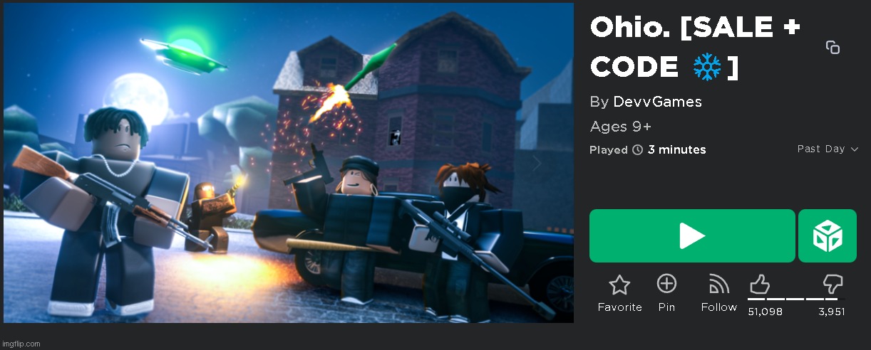 Roblox Ohio New Code December 2022 