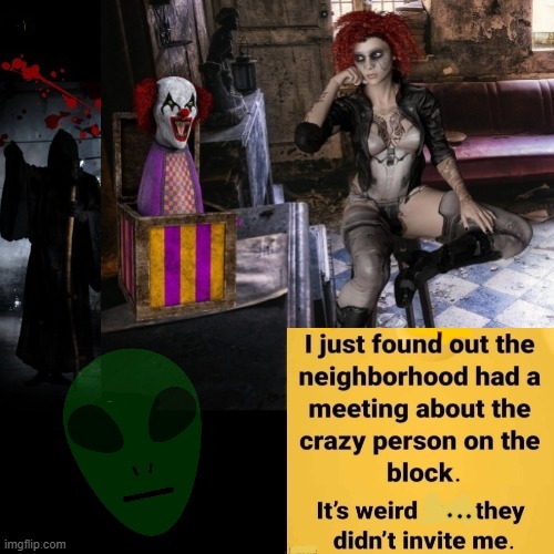 Weird woman | image tagged in who | made w/ Imgflip meme maker