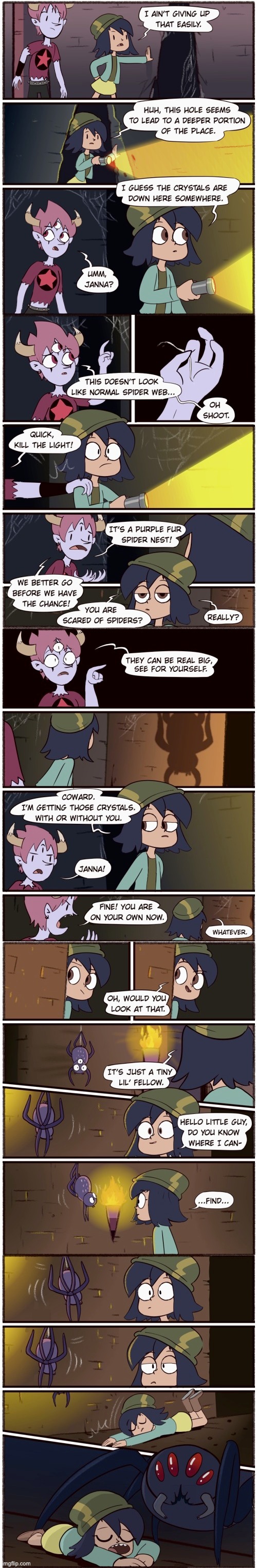 Tom vs Jannanigans: Sir Crandle Doesn't (Part 5) | image tagged in star vs the forces of evil,comics,comics/cartoons,svtfoe,morningmark,memes | made w/ Imgflip meme maker