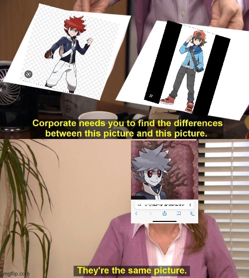 They are the same picture | image tagged in they are the same picture | made w/ Imgflip meme maker