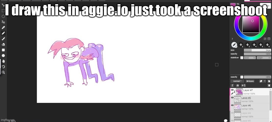 I draw this in aggie.io just took a screenshoot | made w/ Imgflip meme maker