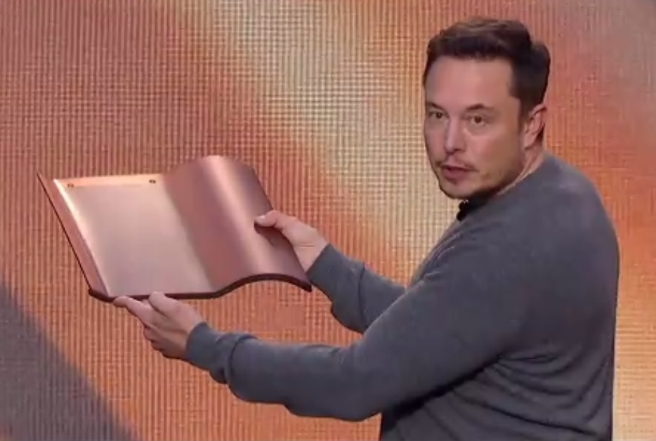 Musk solar roof tiles scam Blank Meme Template