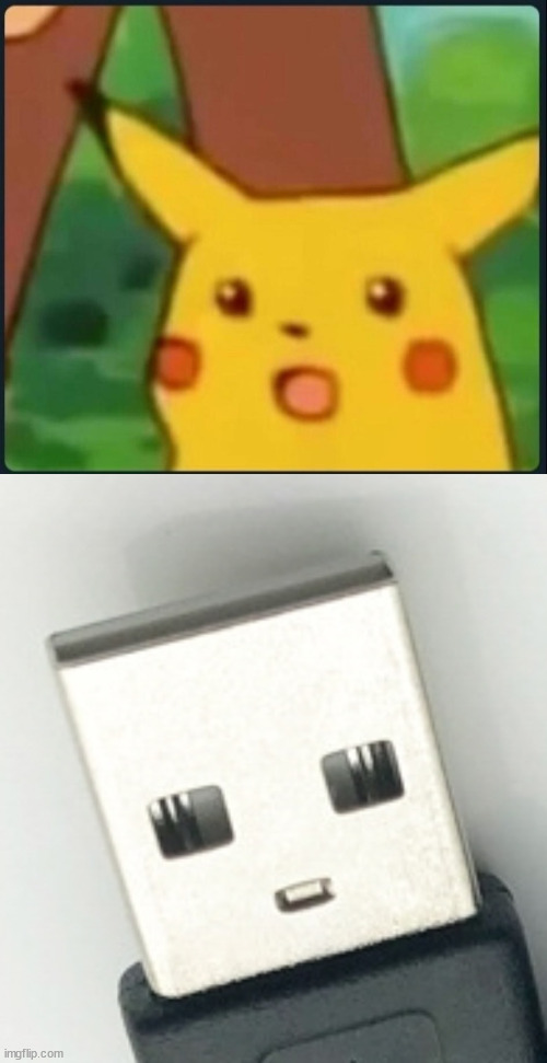 image tagged in surprised pikachu | made w/ Imgflip meme maker