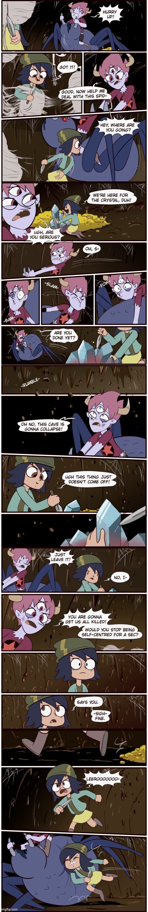 Tom vs Jannanigans: Sir Crandle Doesn't (Part 7) | image tagged in svtfoe,comics,star vs the forces of evil,morningmark,comics/cartoons,memes | made w/ Imgflip meme maker