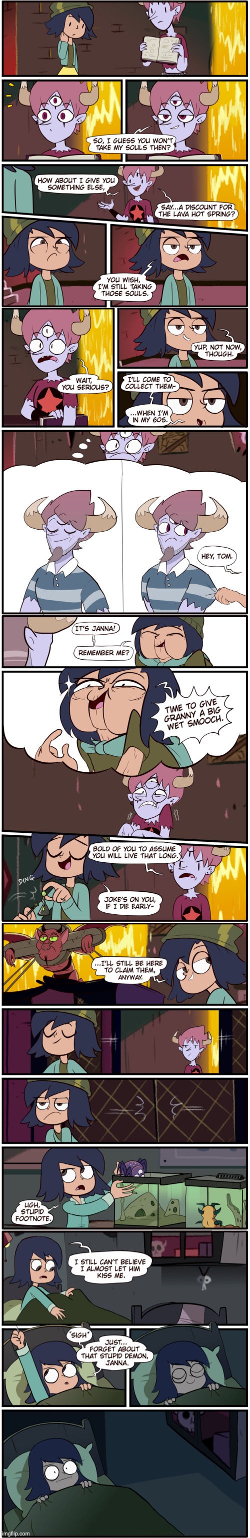 Tom vs Jannanigans: Sir Crandle Doesn't (Part 10) | image tagged in comics,morningmark,svtfoe,star vs the forces of evil,comics/cartoons,memes | made w/ Imgflip meme maker