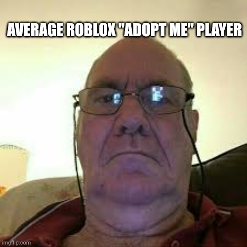 Agreed | AVERAGE ROBLOX "ADOPT ME" PLAYER | image tagged in roblox slander,roblox,memes,funny,kevin | made w/ Imgflip meme maker