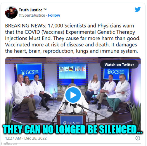 End the covid vaccine madness now... | THEY CAN NO LONGER BE SILENCED... | image tagged in covid vaccine,psychopaths and serial killers | made w/ Imgflip meme maker