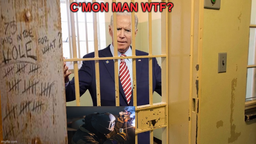 C’MON MAN WTF? | image tagged in joe biden | made w/ Imgflip meme maker