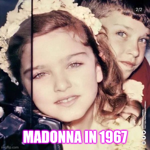 MADONNA IN 1967 | made w/ Imgflip meme maker