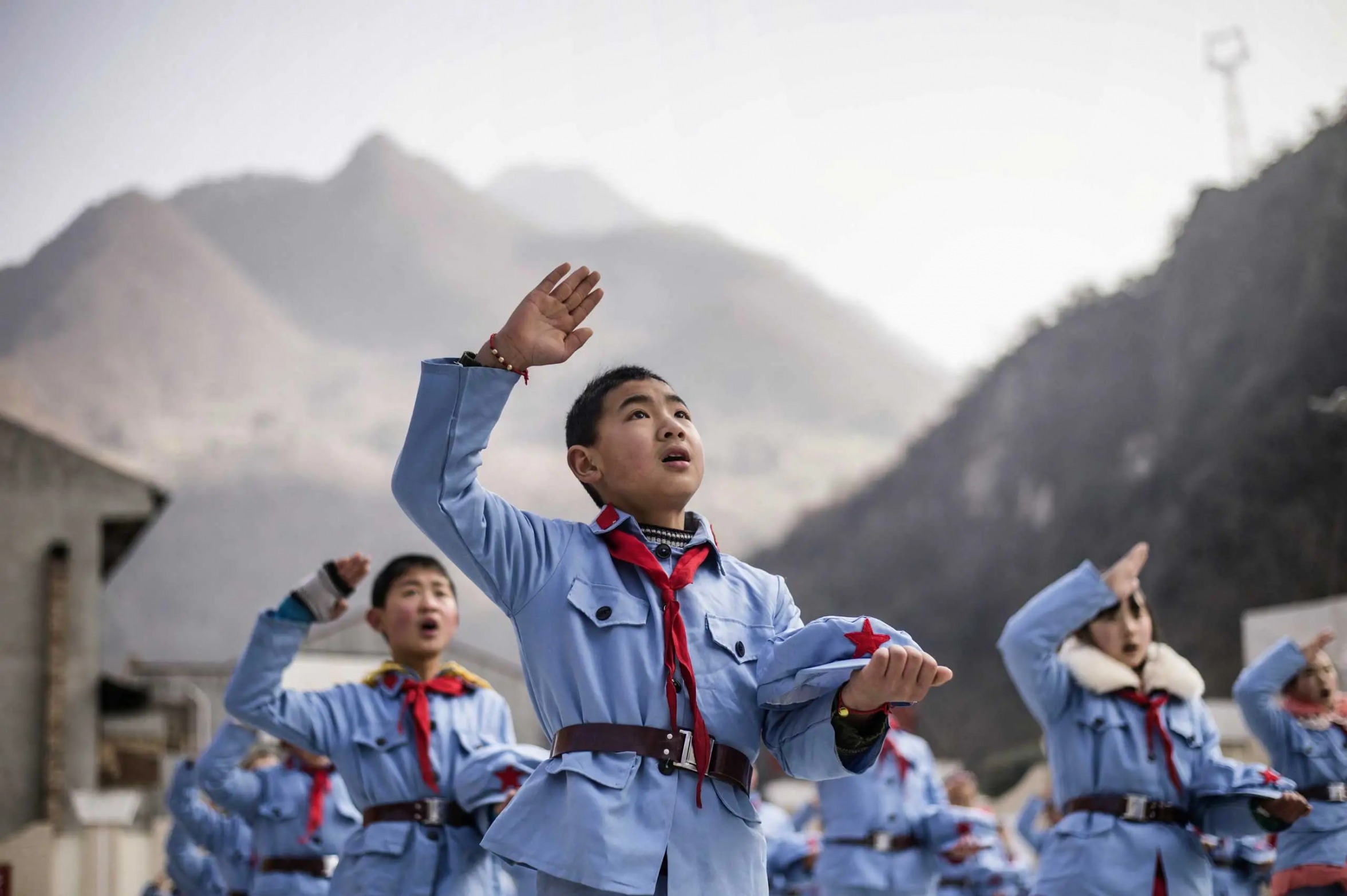 Chinese patriotic education Blank Meme Template