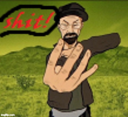 Reference to a funny comic I made in MS Paint in 5 minutes | image tagged in shit it's walter white | made w/ Imgflip meme maker