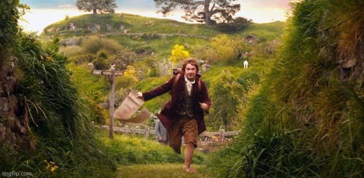 I'm going on an adventure | image tagged in i'm going on an adventure | made w/ Imgflip meme maker