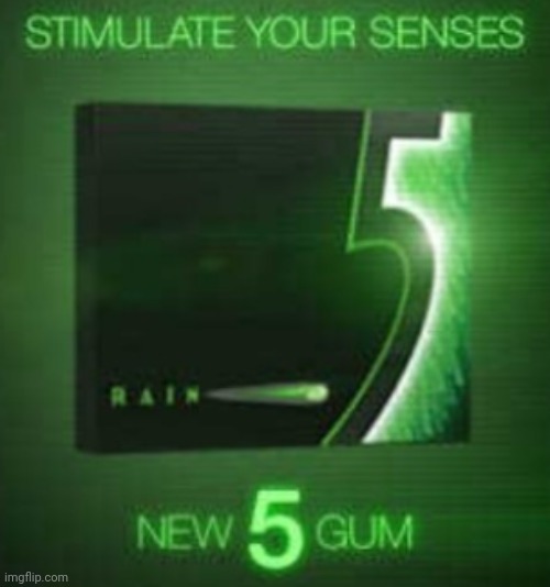5 gum | image tagged in 5 gum | made w/ Imgflip meme maker