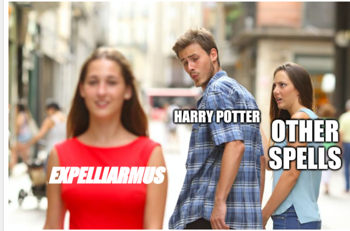 High Quality Expelliarmus V.S. Other Spells Blank Meme Template