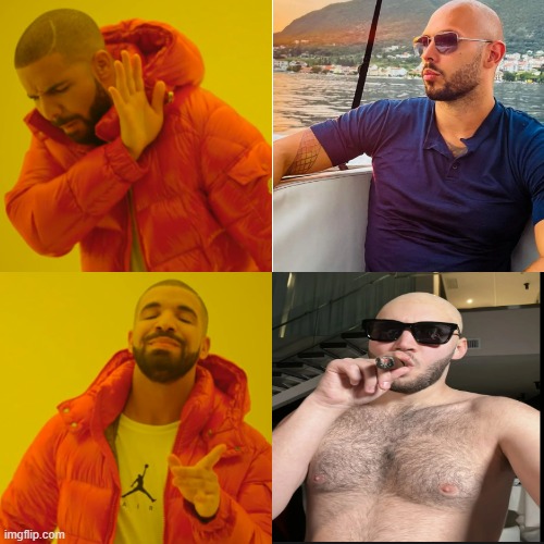 New Top G in town | image tagged in memes,drake hotline bling | made w/ Imgflip meme maker