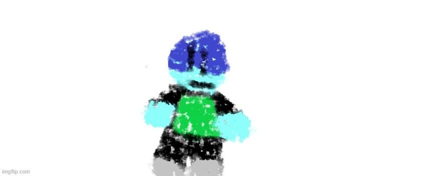 I was bored so I drew EpicMemer on Paint 3D with the crayon tool | image tagged in epicmemer | made w/ Imgflip meme maker
