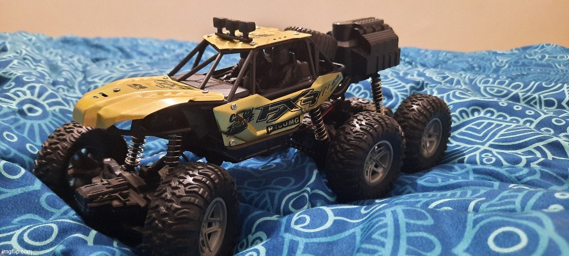 My Newry rc car | image tagged in rc,car,new | made w/ Imgflip meme maker