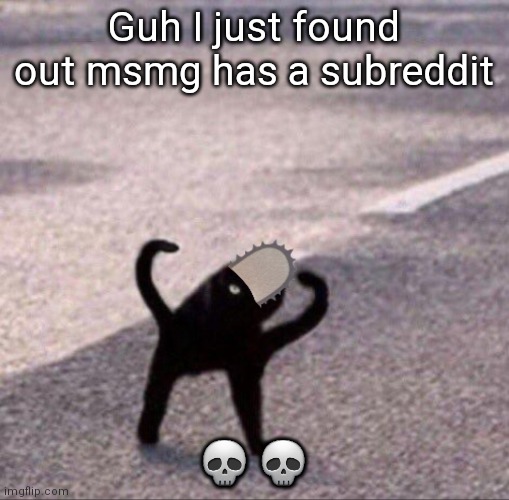 Dankchita | Guh I just found out msmg has a subreddit; 💀💀 | image tagged in dankchita | made w/ Imgflip meme maker