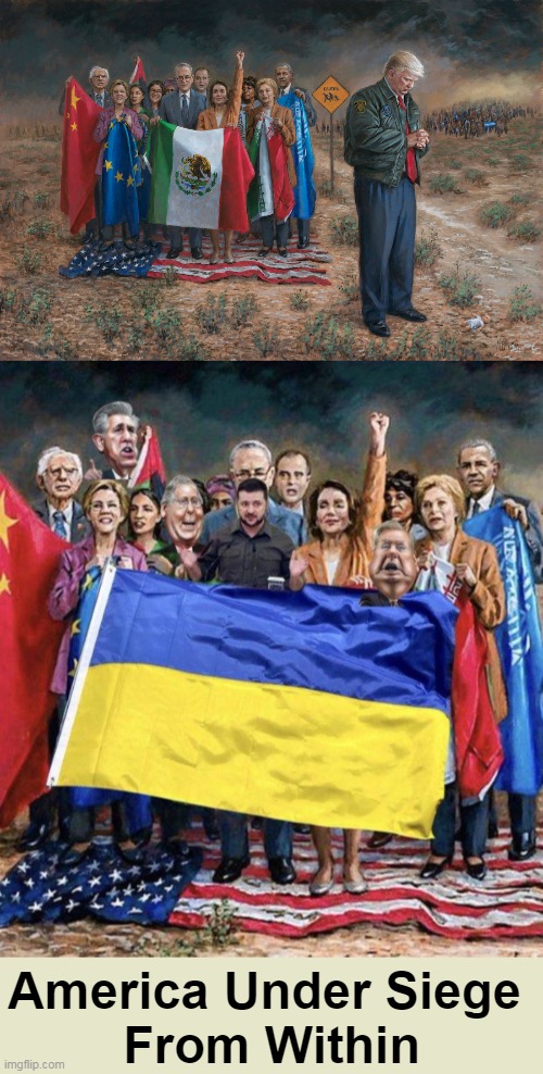 America's Artist, Jon McNaughton | America Under Siege 
From Within | image tagged in politics,jon mcnaughton,america,democrats,liberalism,american flag | made w/ Imgflip meme maker