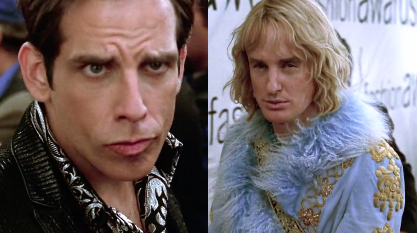 Zoolander - faceoff Blank Meme Template