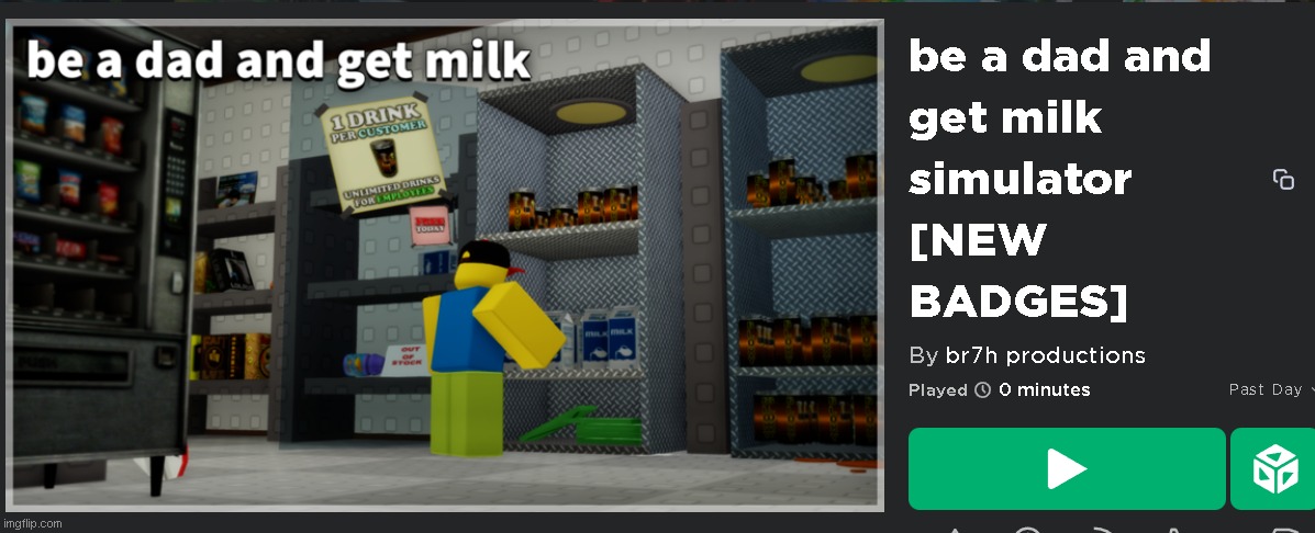 image tagged in roblox,milk,dad,simulator | made w/ Imgflip meme maker