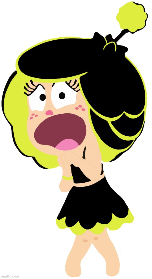 Hanazuki (Scared) | image tagged in hanazuki scared | made w/ Imgflip meme maker