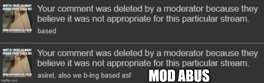 MOD ABUS | made w/ Imgflip meme maker