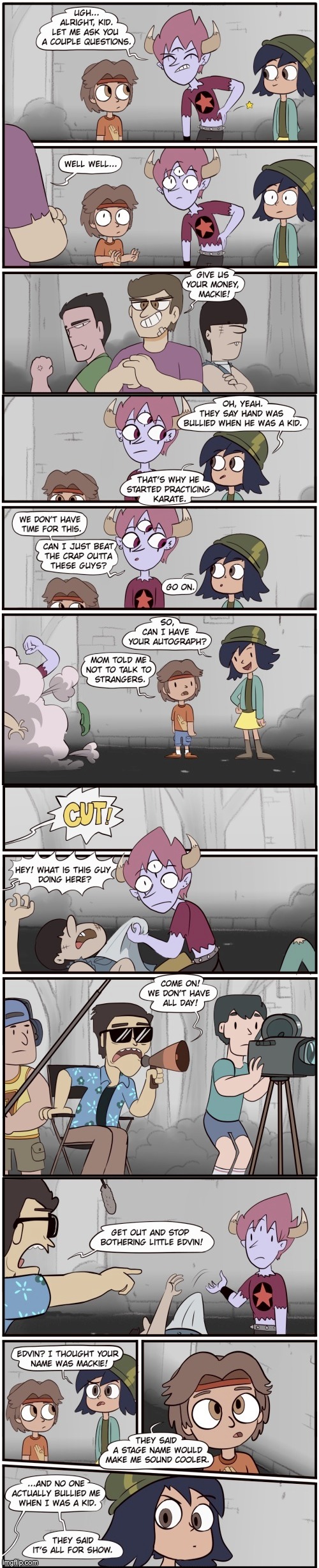 Tom vs Jannanigans: Hand in Hand (Part 3) | image tagged in svtfoe,comics,star vs the forces of evil,comics/cartoons,morningmark,memes | made w/ Imgflip meme maker