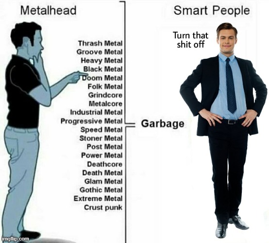 image tagged in metal | made w/ Imgflip meme maker