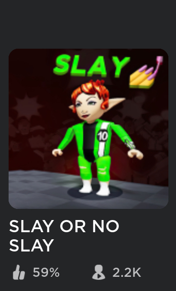 Slay or no slay speech bubble Blank Meme Template