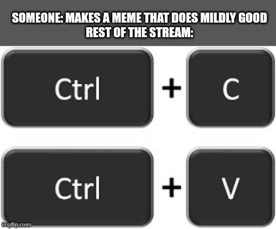 Ctrl + C Ctrl + V | made w/ Imgflip meme maker