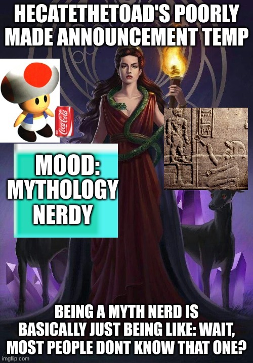 iykhyb | MYTHOLOGY NERDY; BEING A MYTH NERD IS BASICALLY JUST BEING LIKE: WAIT, MOST PEOPLE DONT KNOW THAT ONE? | image tagged in iykhyb | made w/ Imgflip meme maker