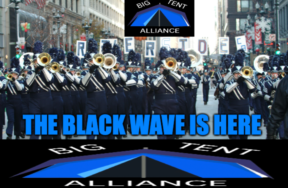 High Quality Big Tent Alliance Black Wave Blank Meme Template