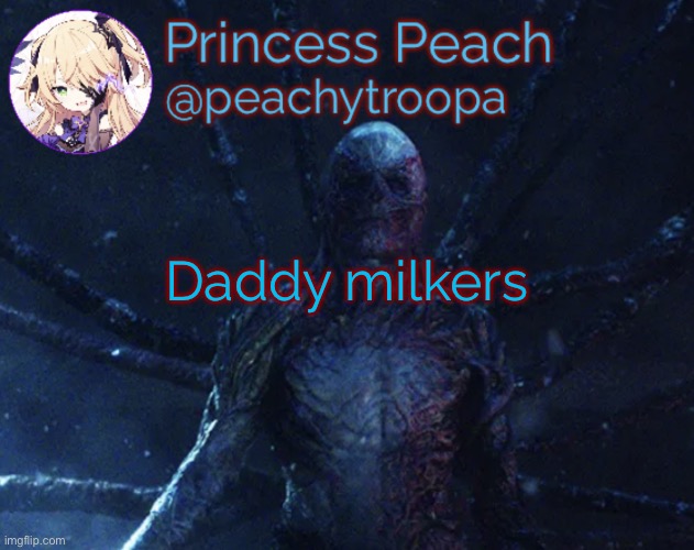 Vecna | Daddy milkers | image tagged in vecna | made w/ Imgflip meme maker