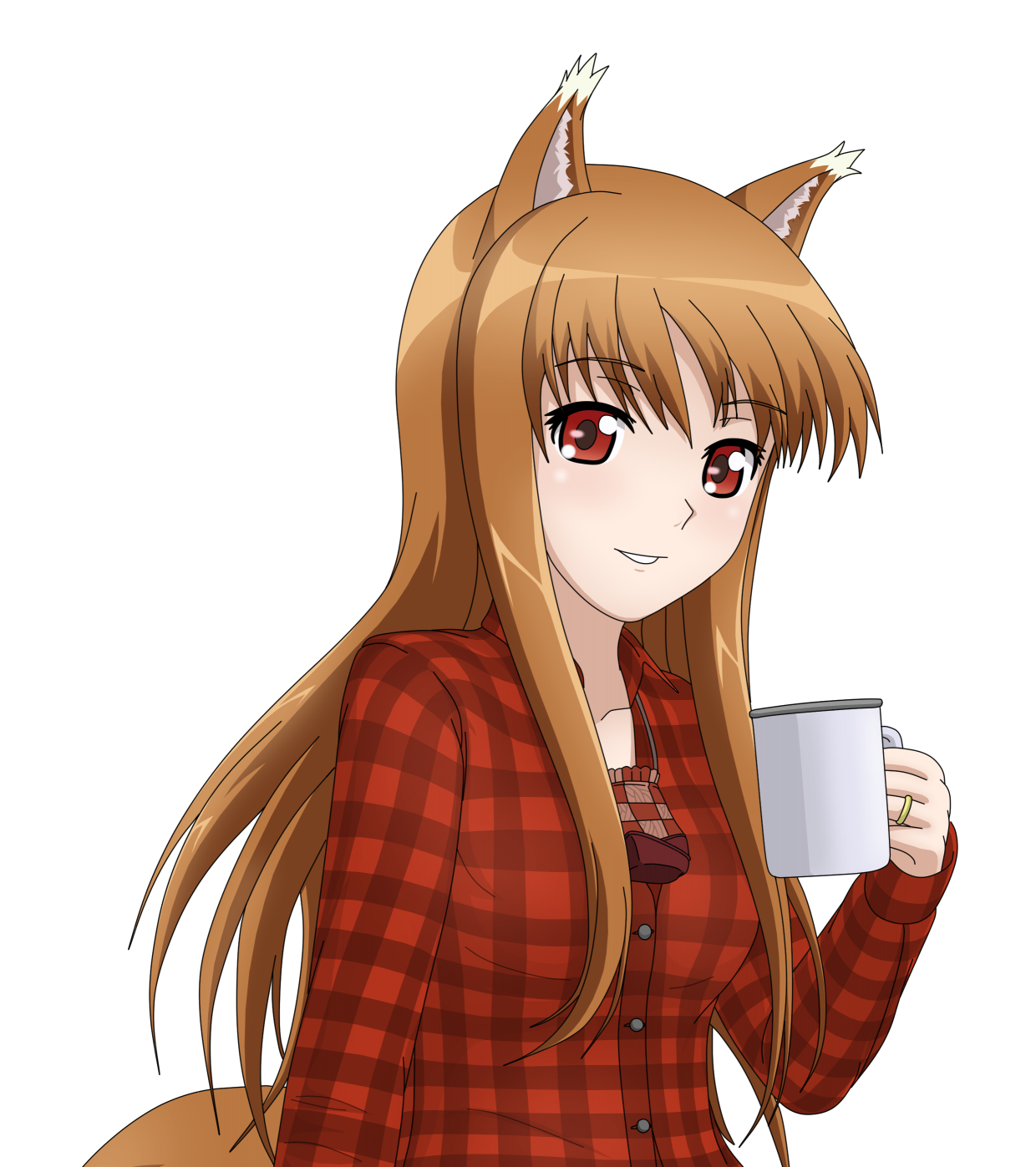 TransparentHoloFlannel Blank Meme Template
