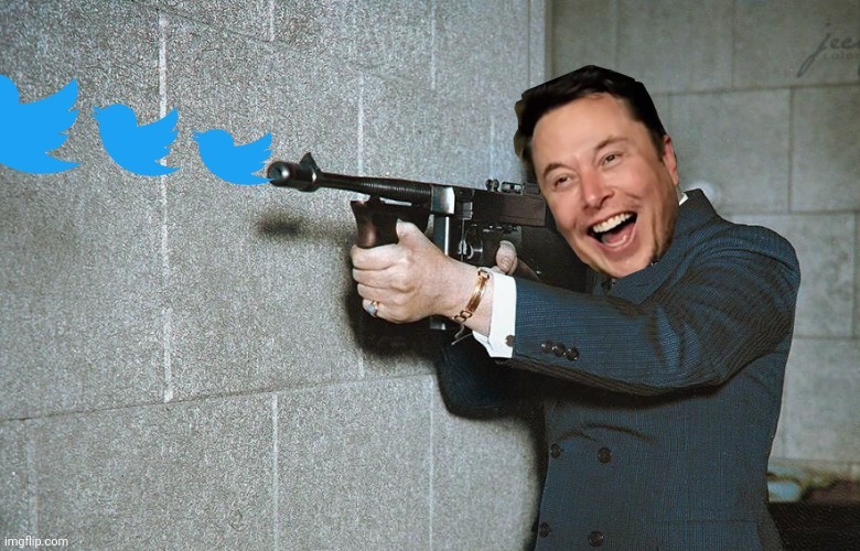 Rapid-fire Elon | image tagged in twitter,elon musk | made w/ Imgflip meme maker