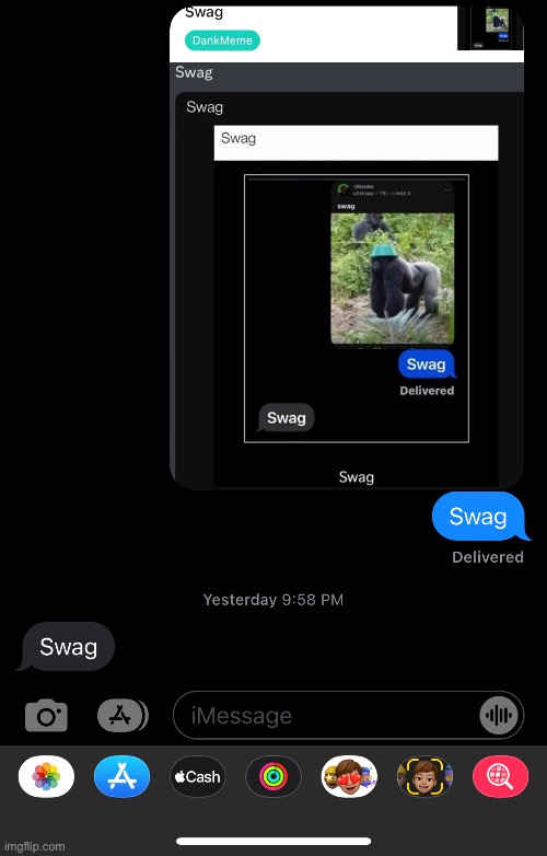 Swag | image tagged in swag | made w/ Imgflip meme maker