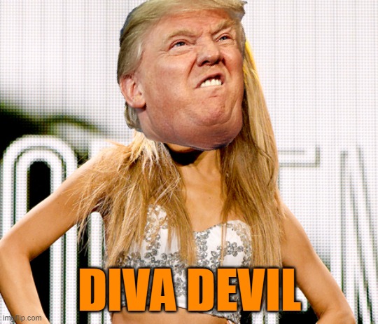 Plz Girl Im A Diva | DIVA DEVIL | image tagged in plz girl im a diva | made w/ Imgflip meme maker