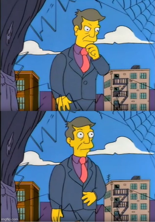 Skinner Out Of Touch | image tagged in skinner out of touch | made w/ Imgflip meme maker