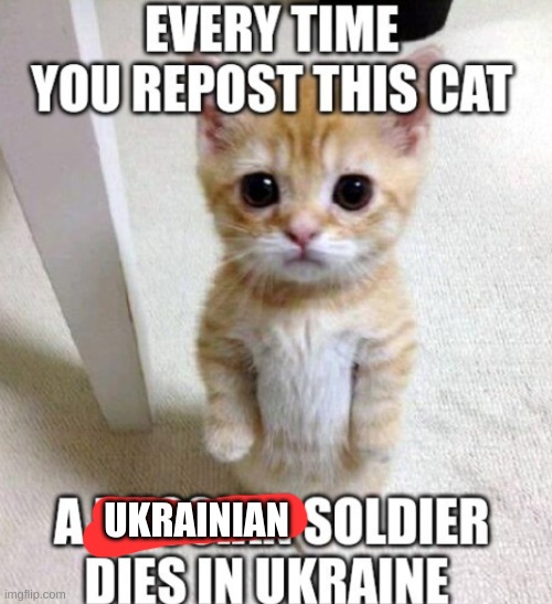 The balance of the universe is restored. | UKRAINIAN | made w/ Imgflip meme maker