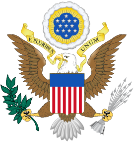High Quality American Coat of Arms Blank Meme Template